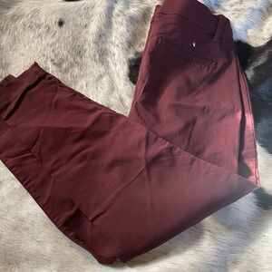 Maurices Maroon Skinny Jeans Size M-S Medium Short Business‎ Casual School EUC
